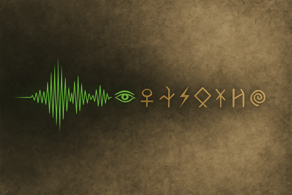 Hip-hop lyrics ancestral memory sound waves hieroglyphs cultural preservation